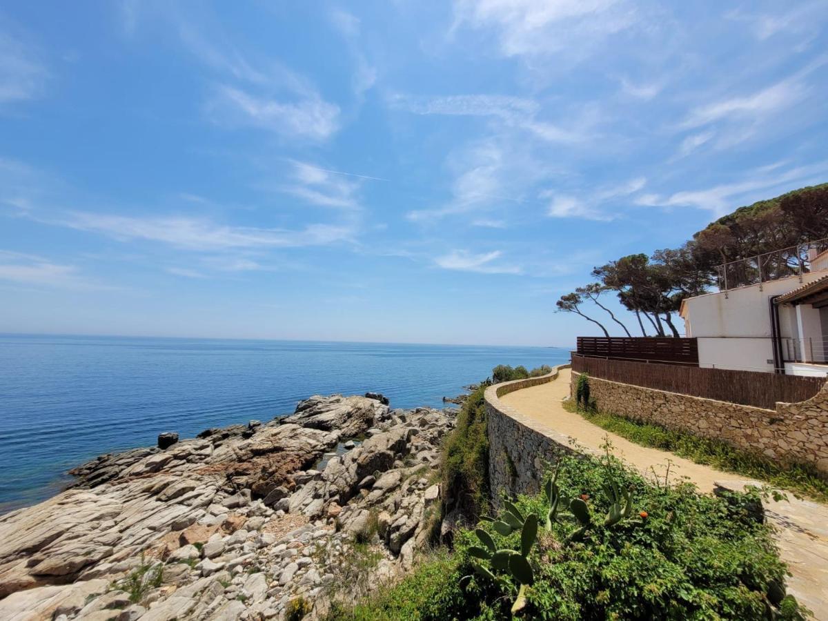 Playa Canadell Mar P Primera Linea De Mar Con Terraza Calella De Palafrugell Exteriör bild
