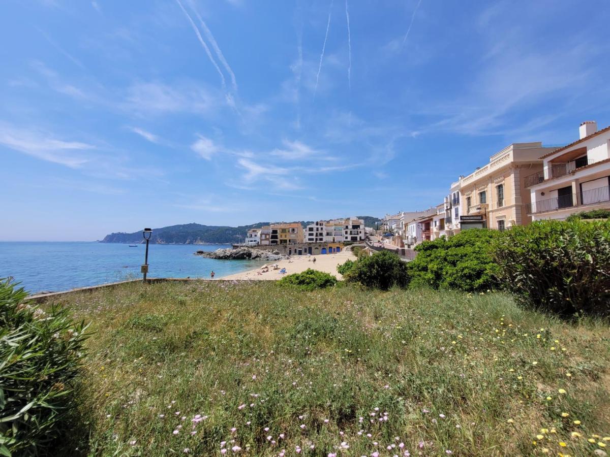Playa Canadell Mar P Primera Linea De Mar Con Terraza Calella De Palafrugell Exteriör bild